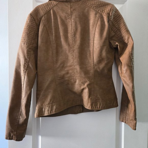 ONLY faux leather biker style jacket size 38 - Picture 4 of 4